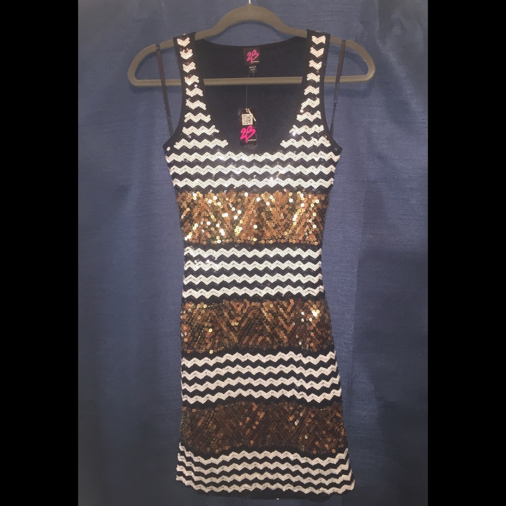 Sale! 2B BeBe Sequin Dress!